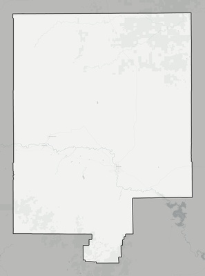 Converse County WY county basemap context