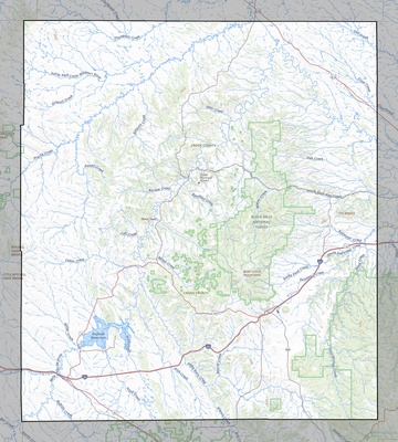 Crook County WY USGS topo map