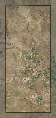 Goshen County WY USGS imagery and topo map