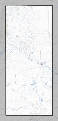 Goshen County WY USGS topo map