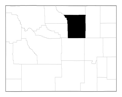 Johnson County in Wyoming