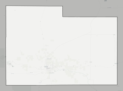 Laramie County WY county basemap context