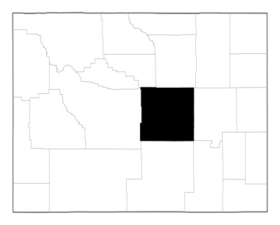 Natrona County in Wyoming