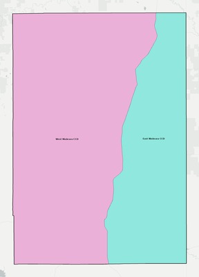 Niobrara County WY townships and subdivisions map