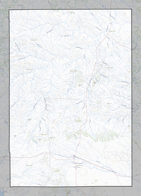 Niobrara County WY USGS topo map