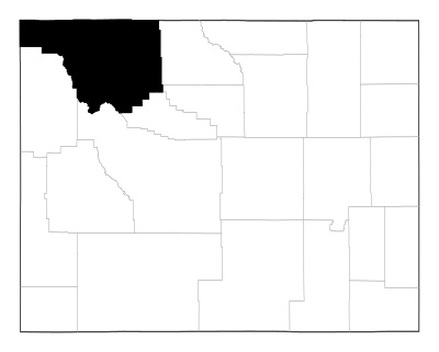 Park County in Wyoming