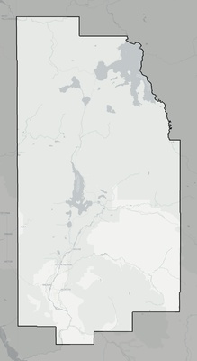 Teton County WY county basemap context