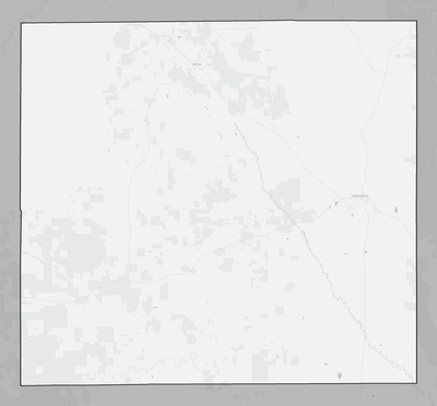 Weston County WY county basemap context